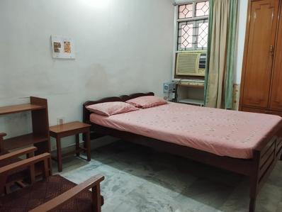 Bedroom Image of 800 Sq.ft 1 BHK Apartment / Flat for rent in Boring Road Patna for Rs. 17000