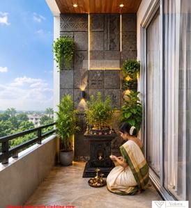 Balcony Image of 3750 Sq.ft 4 BHK Apartment / Flat for sale in Habsiguda Hyderabad for Rs. 37500000
