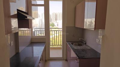 Kitchen Image of 1150 Sq.ft 3 BHK Apartment / Flat for rent in Spring Homes, Noida Extension Greater Noida for Rs. 27000