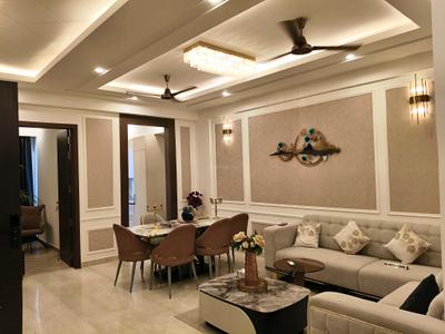 Living Room Image of 1600 Sq.ft 3 BHK Builder Floor for rent in Trehan Luxury Floors 71, Sector 71 Gurgaon for Rs. 46000