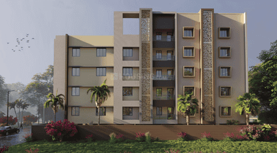 Image of 1250 Sq.ft 3 BHK Apartment / Flat for sale in Kamdhenu Krishna Avenue, Jatni, Bhubaneswar for Rs. 7250000