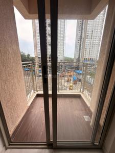 Balcony Image of 650 Sq.ft 2 BHK Apartment / Flat for rent in Lodha Crown Kolshet, Kolshet Thane for Rs. 30000