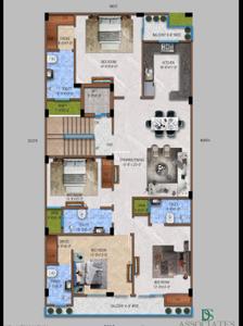 Image of 1800 Sq.ft 4 BHK Builder Floor for sale in Sainik Farm, New Delhi for Rs. 18000000