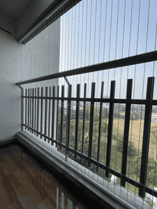 Balcony Image of 767 Sq.ft 1 BHK Apartment / Flat for sale in Rajhans Moonstone, Vasai West Vasai for Rs. 5850000