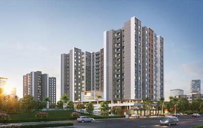 Image of 957 Sq.ft 2 BHK Apartment / Flat for sale in Jefro Kingstown, Charholi Budruk, Pune for Rs. 6000000