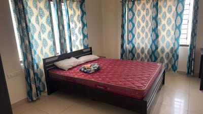 Bedroom Image of 1210 Sq.ft 2 BHK Apartment / Flat for rent in Malpe Royal Embassy, Vidyaratna Nagar Udupi for Rs. 40000
