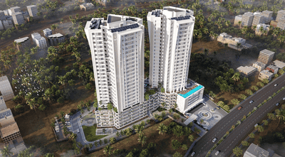 Image of 1180 Sq.ft 2 BHK Apartment / Flat for sale in Vumee Amrapalli, Kalarahanga, Bhubaneswar for Rs. 9398000