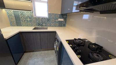 Kitchen Image of 556 Sq.ft 1 BHK Apartment / Flat for rent in Eroor Kochi for Rs. 30000