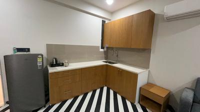 Kitchen Image of 1500 Sq.ft 1 BHK Builder Floor for rent in Scheme No 114 Indore for Rs. 25000