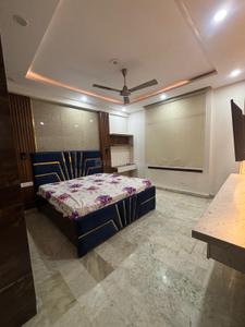 Bedroom Image of 450 Sq.ft 1 BHK Builder Floor for rent in Patel Nagar New Delhi for Rs. 18500