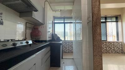 Kitchen Image of 1100 Sq.ft 2 BHK Apartment / Flat for rent in Jalvayu Defence Enclave, Kharghar Navi Mumbai for Rs. 33000