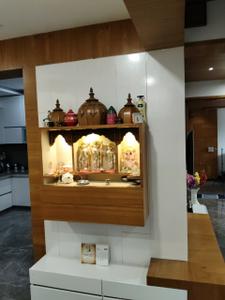 Kitchen Image of 2115 Sq.ft 3 BHK Apartment / Flat for rent in Gala Aria, South Bopal Ahmedabad for Rs. 44000