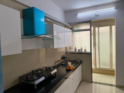 Kitchen Image of 2260 Sq.ft 3 BHK Apartment / Flat for rent in Sangath Terraces, Sargasan Gandhinagar for Rs. 28000