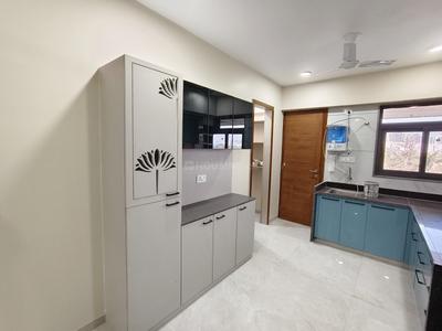 Kitchen Image of 2400 Sq.ft 3 BHK Apartment / Flat for rent in Royal Revanta 3, Kudasan Gandhinagar for Rs. 45000