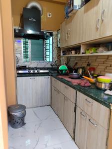 Kitchen Image of 930 Sq.ft 2 BHK Apartment / Flat for sale in Keshtopur Kolkata for Rs. 3600000