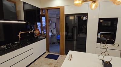 Kitchen Image of 4230 Sq.ft 4 BHK Duplex for sale in Pramukh Abode, Sargasan Gandhinagar for Rs. 23000000