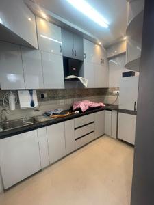 Kitchen Image of 1500 Sq.ft 2 BHK Apartment / Flat for rent in Omkar Royal Nest Lotus, Greater Kailash Jammu for Rs. 32000