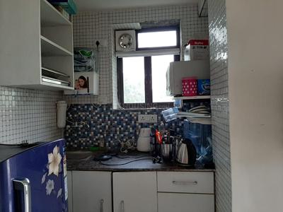 Kitchen Image of 350 Sq.ft 1 RK Builder Floor for rent in Green Park Extension New Delhi for Rs. 35000
