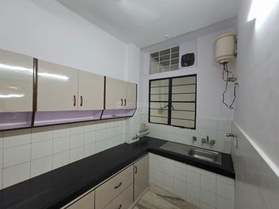 Kitchen Image of 1953 Sq.ft 3 BHK Builder Floor for rent in Uday Park New Delhi for Rs. 90000