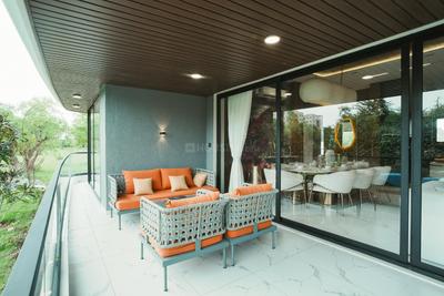 Balcony Image of 4300 Sq.ft 4 BHK Apartment / Flat for sale in Courtyard Fairmont, Khanpur Vadodara for Rs. 18500000