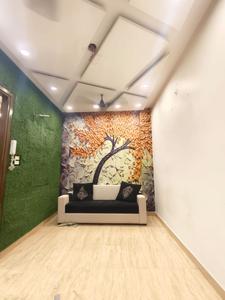 Bedroom Image of 450 Sq.ft 1 BHK Builder Floor for rent in Guru Ji Welfare Homes, Dwarka Mor New Delhi for Rs. 15500