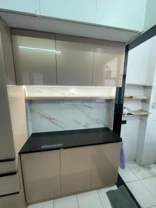Kitchen Image of 990 Sq.ft 2 BHK Apartment / Flat for sale in Shyamal Ahmedabad for Rs. 7800000