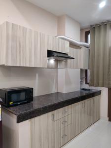 Kitchen Image of 750 Sq.ft 1 RK Builder Floor for rent in DLF Phase 5 Gurgaon for Rs. 27000