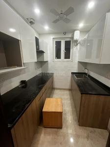 Kitchen Image of 1500 Sq.ft 2 BHK Builder Floor for rent in DLF Phase 1 Gurgaon for Rs. 60000