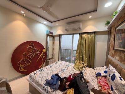 Bedroom Image of 600 Sq.ft 1 BHK Apartment / Flat for rent in Kasarvadavali Thane for Rs. 32000