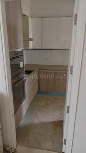 Kitchen Image of 1550 Sq.ft 3 BHK Apartment / Flat for rent in DLF The Primus, Sector 82A Gurgaon for Rs. 55500