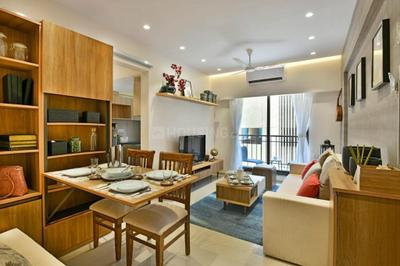 Living Room Image of 638 Sq.ft 1 BHK Apartment / Flat for sale in Dombivli West Thane for Rs. 4900000