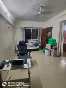Hall Image of 640 Sq.ft 1 BHK Apartment / Flat for rent in Nirman Nadbramha Society, Warje Pune for Rs. 18000