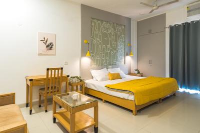 Bedroom Image of 690 Sq.ft 1 BHK Studio for rent in Sun City, Sector 54 Gurgaon for Rs. 42000