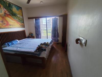 Bedroom Image of 1250 Sq.ft 3 BHK Apartment / Flat for rent in Skyi Songbirds , Bhugaon Pune for Rs. 40000