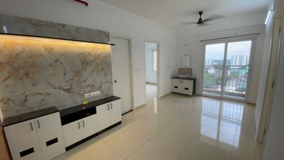 Living Room Image of 776 Sq.ft 2 BHK Apartment / Flat for rent in Urbanrise Revolution One, Padur Chennai for Rs. 25000
