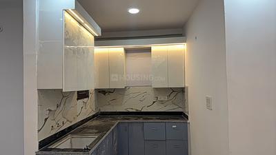 Kitchen Image of 1050 Sq.ft 3 BHK Apartment / Flat for sale in Govindpuram Ghaziabad for Rs. 4150000
