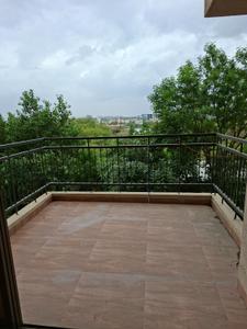 Balcony Image of 1700 Sq.ft 3 BHK Apartment / Flat for rent in Prozone Palms, Somalwada Nagpur for Rs. 40000