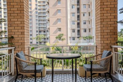 Balcony Image of 1358 Sq.ft 3 BHK Apartment / Flat for sale in Ashiana Malhar, Hinjawadi Pune for Rs. 12400000