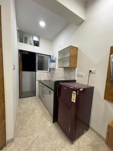 Kitchen Image of 670 Sq.ft 1 BHK Apartment / Flat for rent in Space Park II, Mahalakshmi Nagar Indore for Rs. 18000
