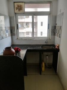 Kitchen Image of 415 Sq.ft 1 BHK Apartment / Flat for rent in Ecohomes Eco Winds, Bhandup West Mumbai for Rs. 36000