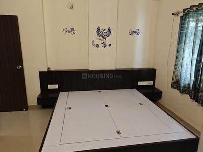 Bedroom Image of 600 Sq.ft 1 RK Independent House for rent in Kalali Vadodara for Rs. 10000
