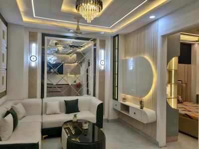 Living Room Image of 850 Sq.ft 3 BHK Apartment / Flat for sale in Saarthi Affordable Homes, Bindapur New Delhi for Rs. 5000000
