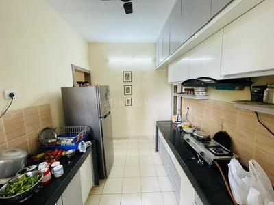 Kitchen Image of 1264 Sq.ft 2 BHK Apartment / Flat for rent in Godrej Garden City, Jagatpur Ahmedabad for Rs. 30000