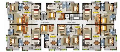 Image of 1050 Sq.ft 2 BHK Apartment / Flat for sale in Danapur - Khagaul Road, Patna for Rs. 5775000