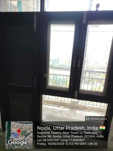 Bedroom Image of 1850 Sq.ft 3 BHK Apartment / Flat for rent in Supreme Tower, Sector 99 Noida for Rs. 30000