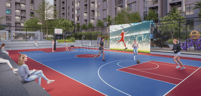Image of 1080 Sq.ft 3 BHK Apartment / Flat for sale in Krisala 41 Luxovert, Tathawade, Pune for Rs. 12000000