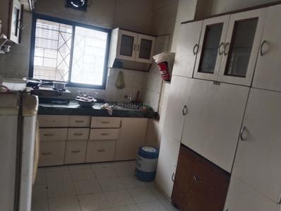 Kitchen Image of 650 Sq.ft 1 BHK Apartment / Flat for rent in Saptashrungi Nagar Nashik for Rs. 15000