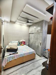 Bedroom Image of 1200 Sq.ft 3 BHK Builder Floor for rent in Mansarover Garden New Delhi for Rs. 45000