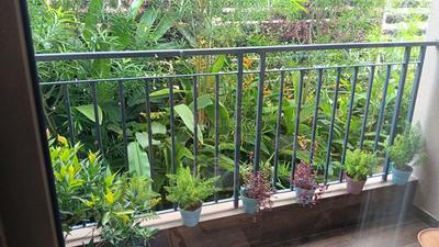 Balcony Image of 1395 Sq.ft 3 BHK Apartment / Flat for sale in Madhyamgram Kolkata for Rs. 8000000