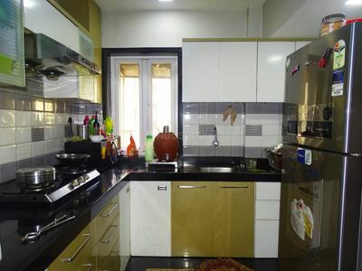 Kitchen Image of 980 Sq.ft 2.5 BHK Apartment / Flat for sale in Ganjawala Apartment, Thane West Thane for Rs. 10300000
